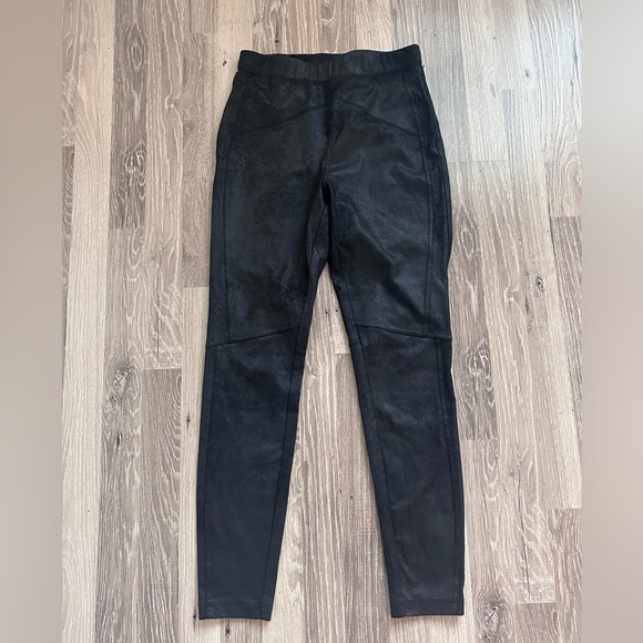 Free People Midnight Vegan Suede Skin Pants - Picture 4 of 7